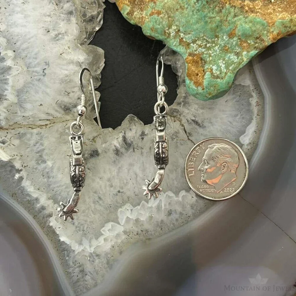 Carolyn Pollack Sterling Silver Spurs Dangle Earrings For Women